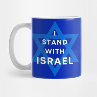 I stand with Israel Mug