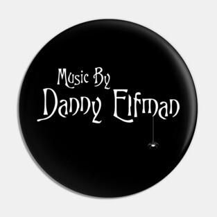 Music By Danny Elfman Pin