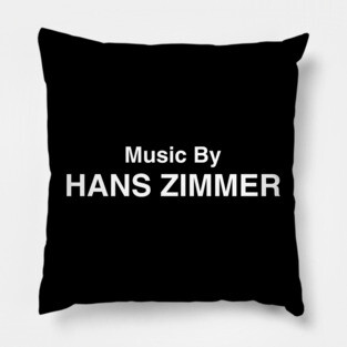Music By Hans Zimmer Pillow