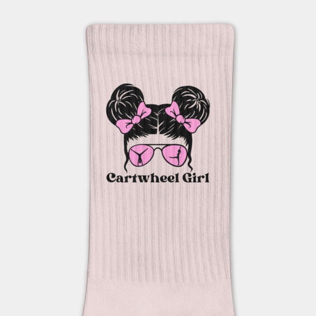 Messy Bun Cartwheel Girl by The WYLD Tribe