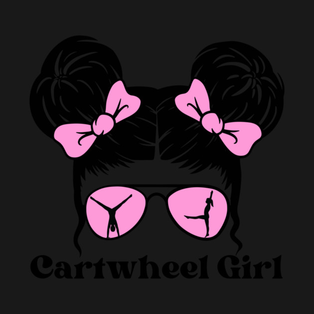Messy Bun Cartwheel Girl by The WYLD Tribe