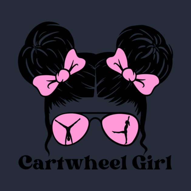 Messy Bun Cartwheel Girl by The WYLD Tribe