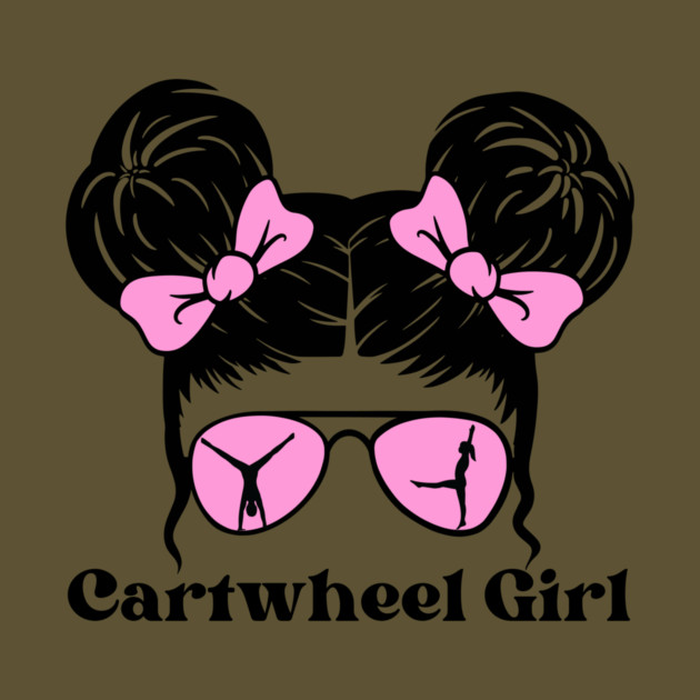 Messy Bun Cartwheel Girl by The WYLD Tribe