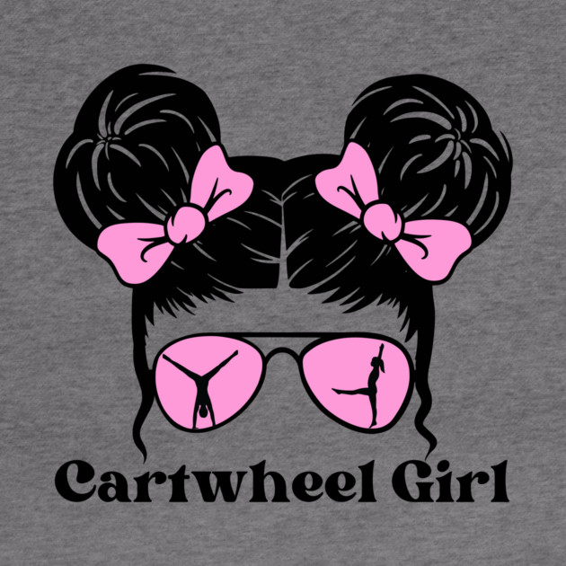 Messy Bun Cartwheel Girl by The WYLD Tribe