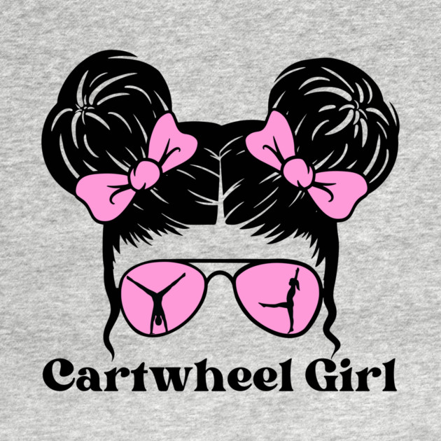 Messy Bun Cartwheel Girl by The WYLD Tribe