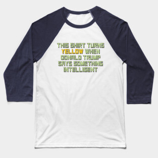 Intelligence Test Baseball T-Shirt
