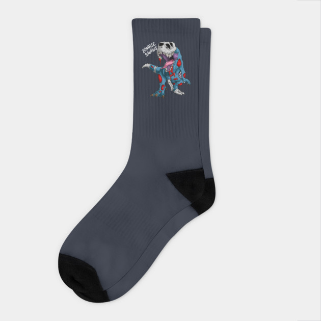 Zombiesaurus: The Jurassic Undead Socks by GoshWow®