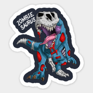 Zombiesaurus: The Jurassic Undead Sticker