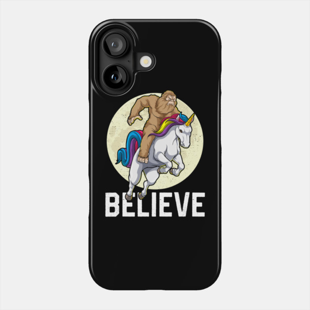 Sasquatch & Sparkles: Bigfoot's Magical Adventure Phone Case by GoshWow®