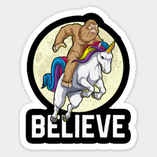 Sasquatch & Sparkles: Bigfoot's Magical Adventure Sticker