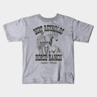 Burt Reynolds Horse Ranch 1968 Kids T-Shirt