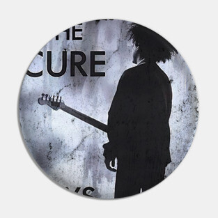 The Cure Band Pin