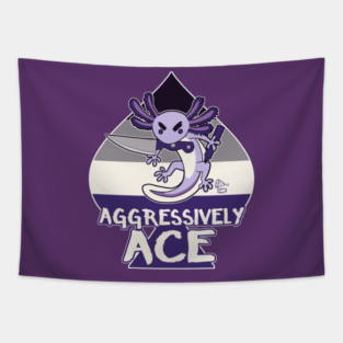 AGGRESSIVELY ACE Tapestry