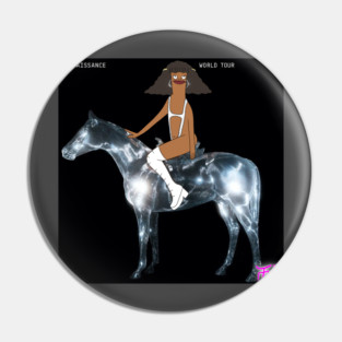 Burgers Marshmallow Bey Renaissance Pin