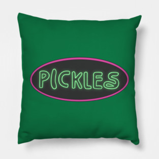 Burgers Pickles Pillow