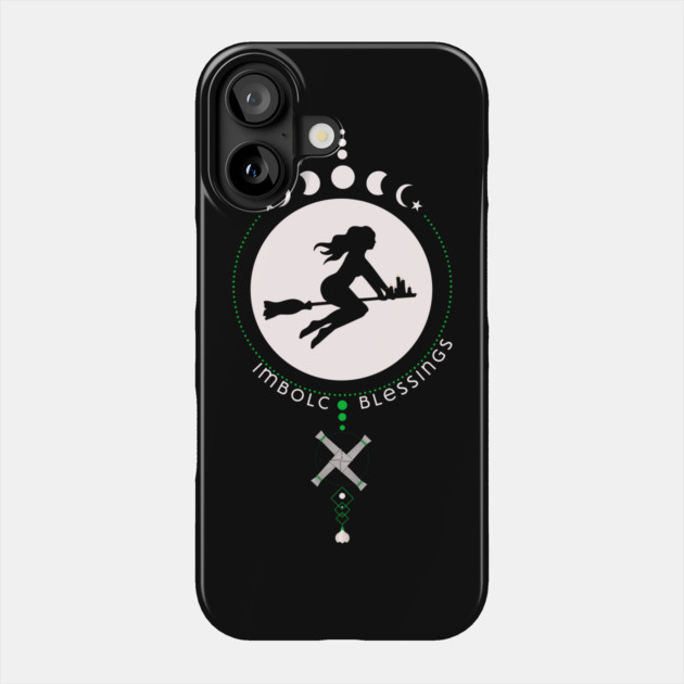 Imbolc Blessings Phone Case by HolidayBug