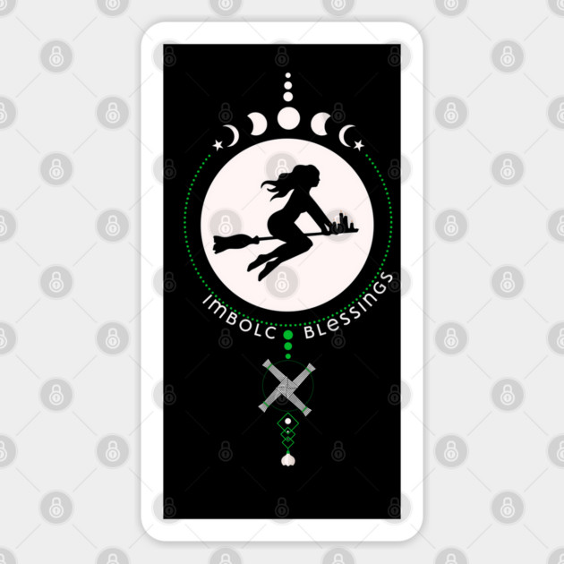 Imbolc Blessings Sticker by HolidayBug