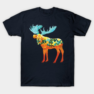 Triangimal Moose T-Shirt