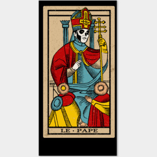 Le Pape Emeritus Tarot Card Posters and Art