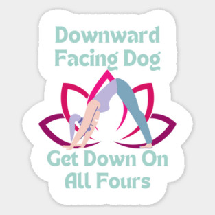 Downward Facing Dog Magnet