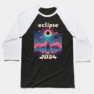 solar eclipse 2024 Baseball T-Shirt