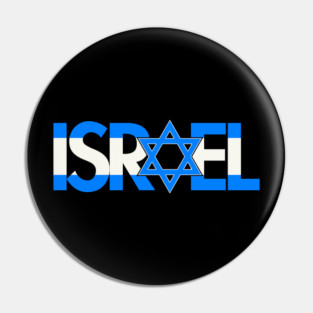 Flag of Israel - Star of David Pin