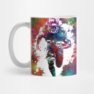 American football player #football #sport Mug