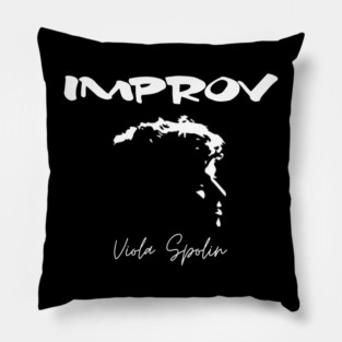 Improv Viola Spolin Pillow