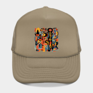 Mid Century Abstract Jazz Hat