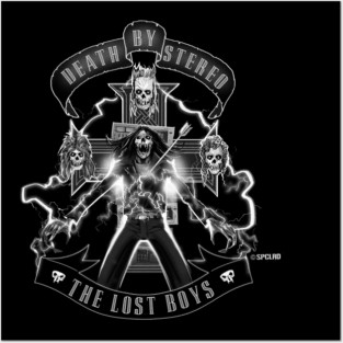 Death by Stereo/Lost Boys BW Posters and Art