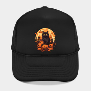 Norwegian Forest Cat Halloween, Cat Lover Hat