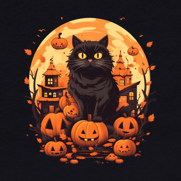 Norwegian Forest Cat Halloween, Cat Lover by logiamerch