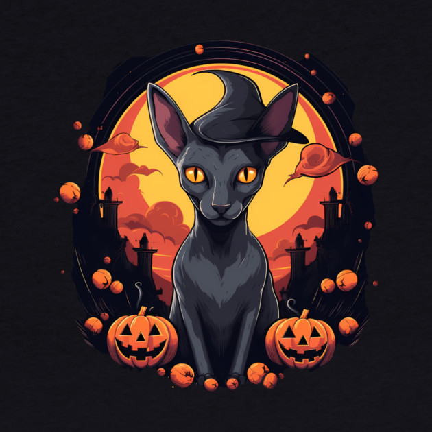 Oriental Shorthair Cat Halloween, Cat Lover by logiamerch