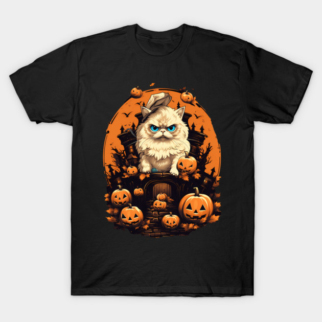 Persian Cat Cat Halloween, Cat Lover T-Shirt by logiamerch