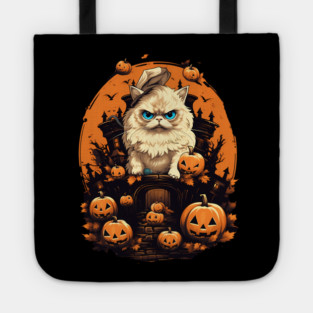 Persian Cat Cat Halloween, Cat Lover Tote