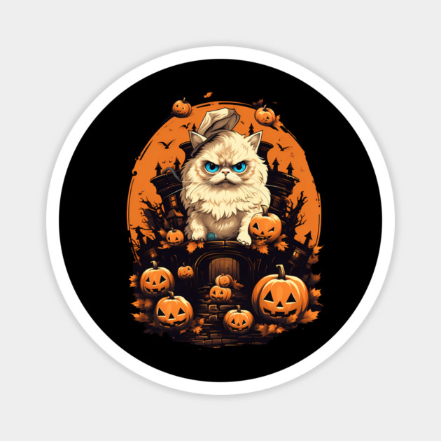 Persian Cat Cat Halloween, Cat Lover Magnet by logiamerch