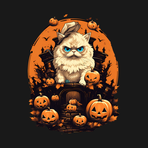Persian Cat Cat Halloween, Cat Lover by logiamerch