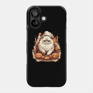 Persian Cat Cat Halloween, Cat Lover Phone Case
