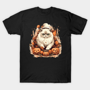 Persian Cat Cat Halloween, Cat Lover T-Shirt
