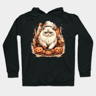 Persian Cat Cat Halloween, Cat Lover Hoodie