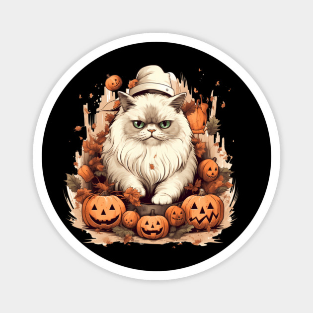 Persian Cat Cat Halloween, Cat Lover Magnet by logiamerch