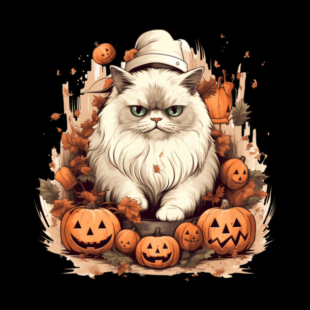 Persian Cat Cat Halloween, Cat Lover by logiamerch
