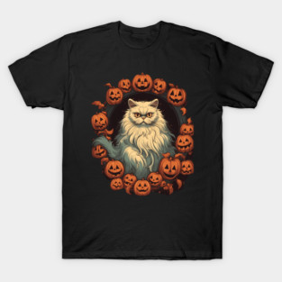 Persian Cat Cat Halloween, Cat Lover T-Shirt