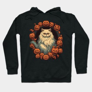 Persian Cat Cat Halloween, Cat Lover Hoodie