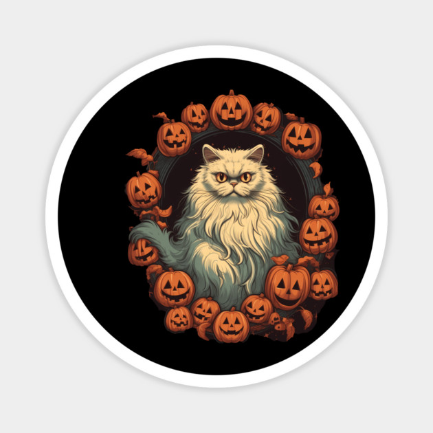 Persian Cat Cat Halloween, Cat Lover Magnet by logiamerch