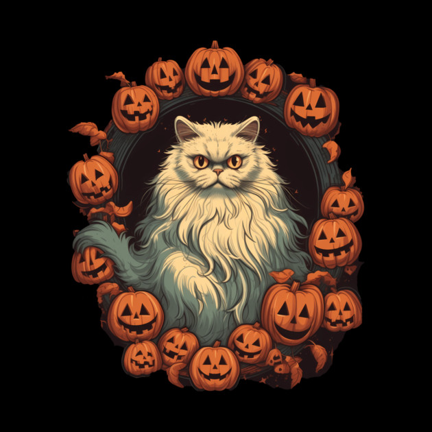 Persian Cat Cat Halloween, Cat Lover by logiamerch