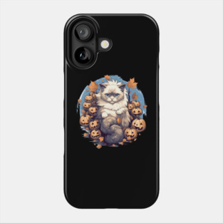 Ragdoll Cat Halloween, Cat Lover Phone Case