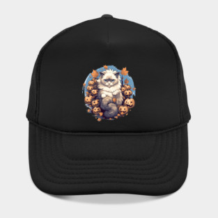 Ragdoll Cat Halloween, Cat Lover Hat