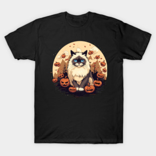 Ragdoll Cat Halloween, Cat Lover T-Shirt
