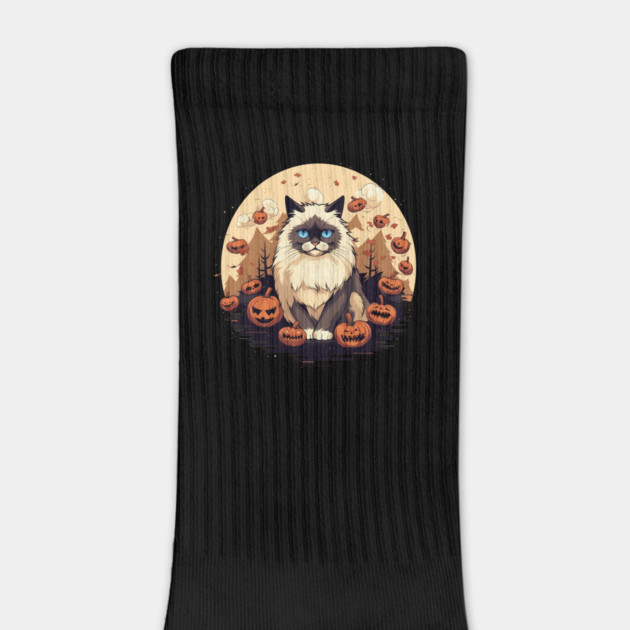 Ragdoll Cat Halloween, Cat Lover by logiamerch